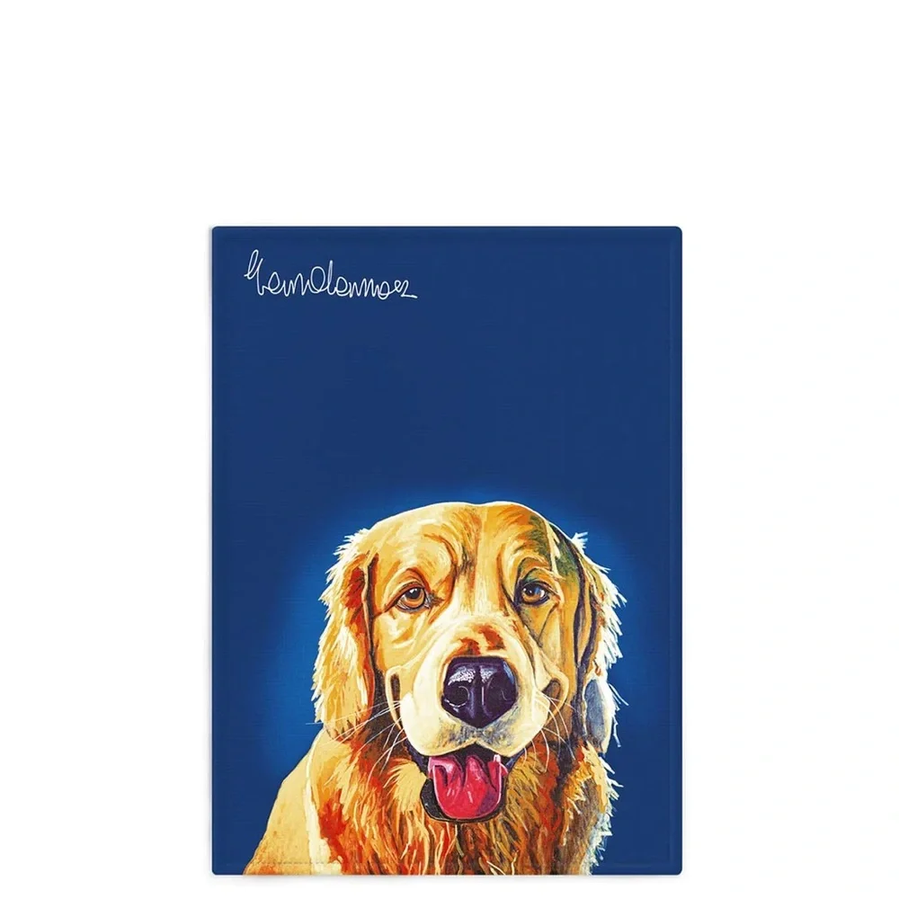 New Boxed Three Irish Artist Eoin O’Connor “MUTZ” Dish Tea Towels Dogs Ireland